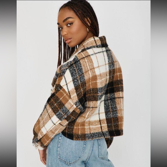 Garage cropped shacket - Picture 2 of 4